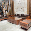 Bộ Sofa Zito Chân Thuyền Gỗ Hương Đá – Sang Trọng & Hiện Đại